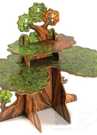 Dit is een foto van het spel Everdell Houten Evertree te koop bij Speldorado Spellenwinkel Delft