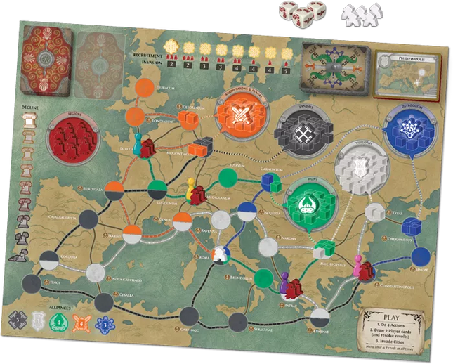Pandemic Fall of Rome ENG - Pandemic System Game EN