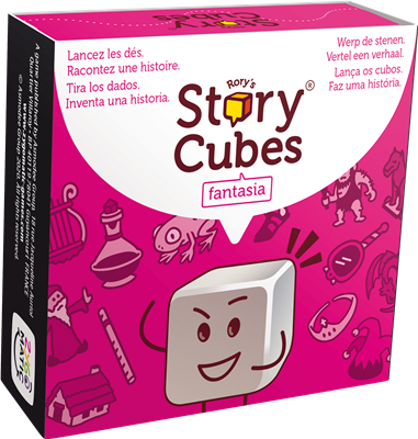 Dit is een foto van het spel Rory's Story Cubes Fantasia NL te koop bij Speldorado Spellenwinkel Delft