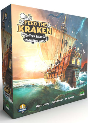 Feed the Kraken - EN – gezellig bordspel – 5 tot 11 spelers