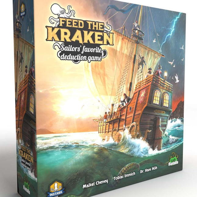 Dit is een foto van het spel Feed the Kraken - EN te koop bij Speldorado Spellenwinkel Delft