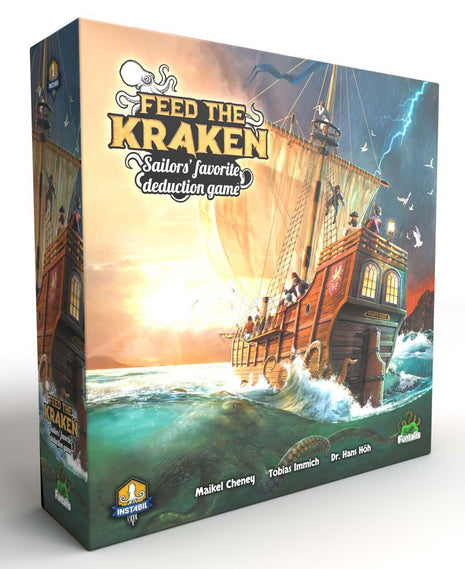 Feed the Kraken - EN – gezellig bordspel – 5 tot 11 spelers
