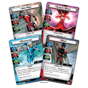 Dit is een foto van het spel Hero Pack Collection 2 - Marvel Champions - LCG te koop bij Speldorado Spellenwinkel Delft