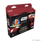 Dit is een foto van het spel Twilight of the Republic twee spelers starter - Star Wars Unlimited te koop bij Speldorado Spellenwinkel Delft