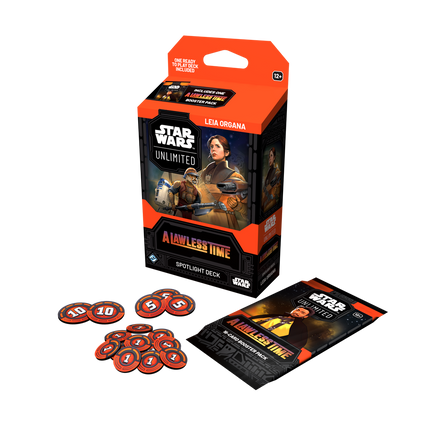 A Lawless Time Spotlight Deck Leia Organa- Star Wars: Unlimited