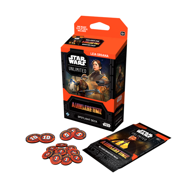 A Lawless Time Spotlight Deck Leia Organa- Star Wars: Unlimited