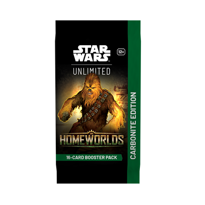 Star Wars: Unlimited - Homeworlds Carbonite Booster
