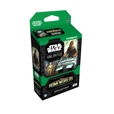 Star Wars: Unlimited - Homeworlds  Spotlight Deck Chewbacca