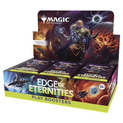 Dit is een foto van het spel Edge of Eternities Play booster - -Magic the Gathering te koop bij Speldorado Spellenwinkel Delft