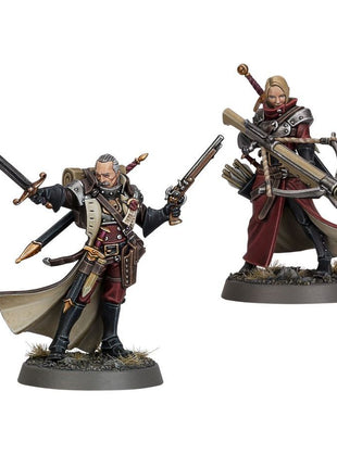 Dit is een afbeelding van het miniatuur Galen & Doralia Ven Denst - Cities of Sigmar voor het spel Warhammer, te koop bij Tabletop Miniature Wargames spellenwinkel Speldorado in delft