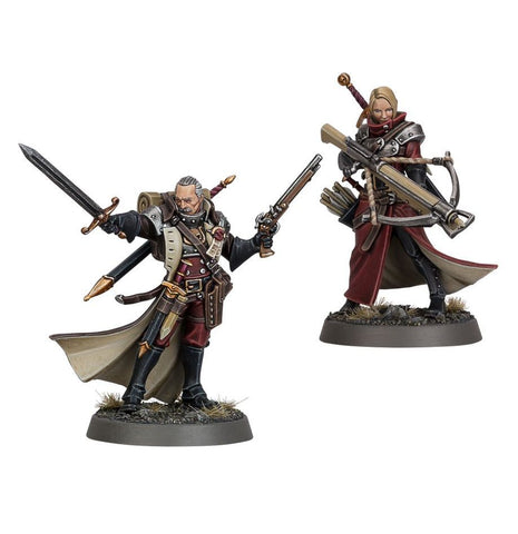 Dit is een afbeelding van het miniatuur Galen & Doralia Ven Denst - Cities of Sigmar voor het spel Warhammer, te koop bij Tabletop Miniature Wargames spellenwinkel Speldorado in delft