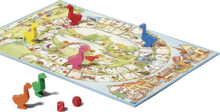 Dit is een foto van het spel Ganzenbord - groot te koop bij Speldorado Spellenwinkel Delft