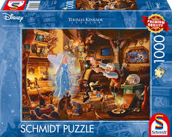 Dit is een foto van het spel Disney Geppettos Pinocchio, 1000 stukjes te koop bij Speldorado Spellenwinkel Delft
