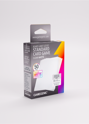 SLEEVES Matte Board Game Standard 66x91mm (50)