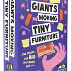 Giants Moving Tiny Furniture