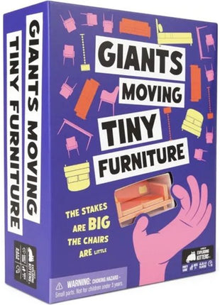 Giants Moving Tiny Furniture – party bordspel – 1 speler