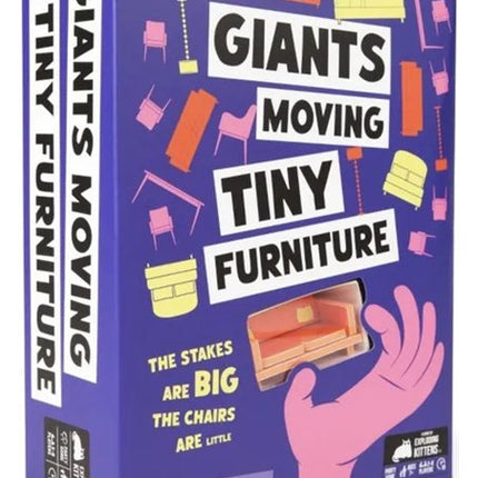 Giants Moving Tiny Furniture