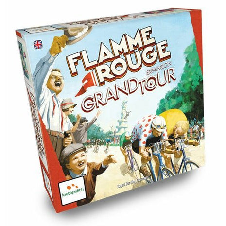 Flamme Rouge Grand Tour – gezellig bordspel – 2 tot 6 spelers