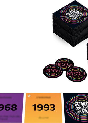 Dit is een foto van het spel Hitster Guilty Pleasures te koop bij Speldorado Spellenwinkel Delft