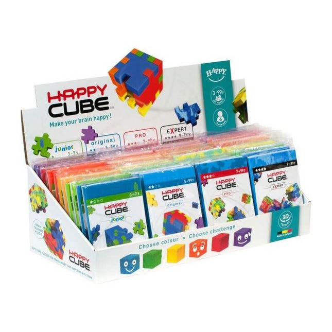 Dit is een foto van het spel Happy Cube Mix te koop bij Speldorado Spellenwinkel Delft