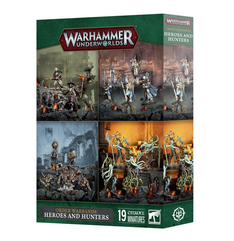 Games Workshop heroes and hunters - Warhammer Underworlds