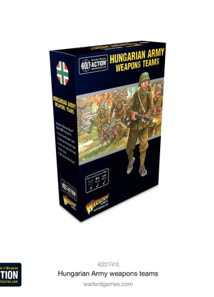 Hungarian Army Weapons Teams voor Bolt Action - hongaren infantry schaal 1:58 miniatuur