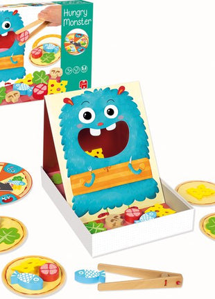 Dit is een foto van het spel Hungry Monster te koop bij Speldorado Spellenwinkel Delft