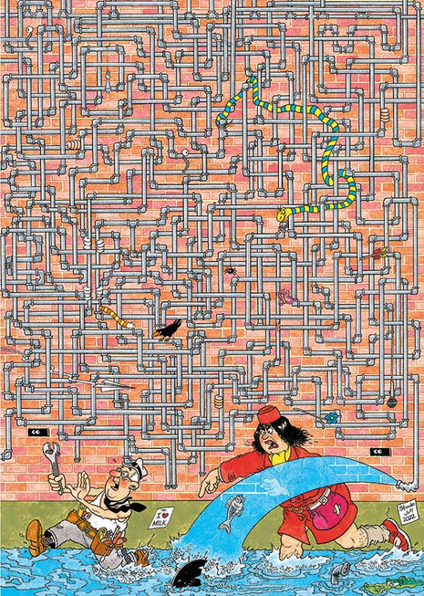 Where is the leak? - Jan van Haasteren Expert (500)