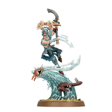 Dit is een afbeelding van het miniatuur ikon of the sea - idoneth deepkin voor het spel Warhammer, te koop bij Tabletop Miniature Wargames spellenwinkel Speldorado in delft