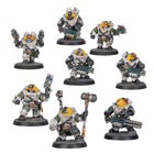 Dit is een foto van het spel ironhead Squat Prospectors- Necromunda te koop bij Speldorado Spellenwinkel Delft