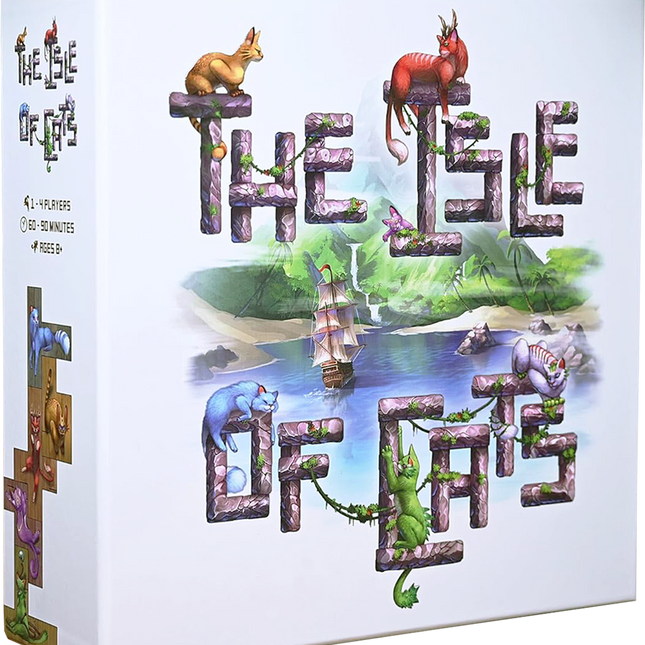 Dit is een foto van het spel The isle of Cats Revised edition te koop bij Speldorado Spellenwinkel Delft