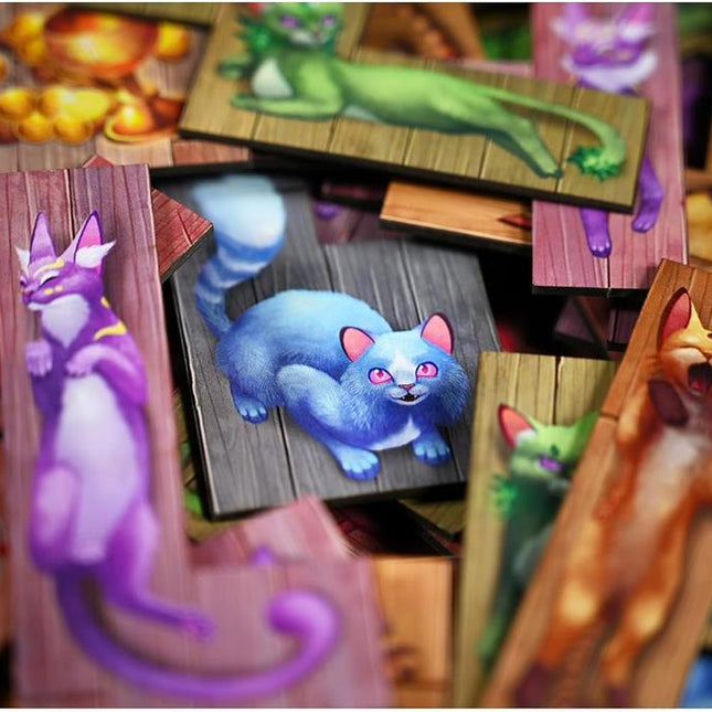 Dit is een foto van het spel The isle of Cats Revised edition te koop bij Speldorado Spellenwinkel Delft