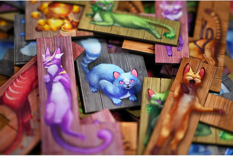 Dit is een foto van het spel The isle of Cats Revised edition te koop bij Speldorado Spellenwinkel Delft