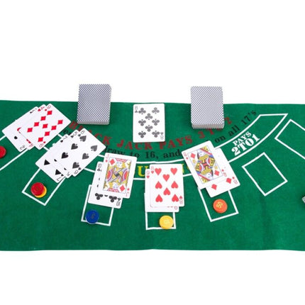 Roulette - Black Jack set 30 cm compleet