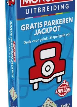 Monopoly Free Parking Jackpot Uitbreidingsset – gezellig bordspel – 2 tot 4 spelers