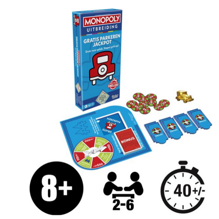 Monopoly Free Parking Jackpot Uitbreidingsset