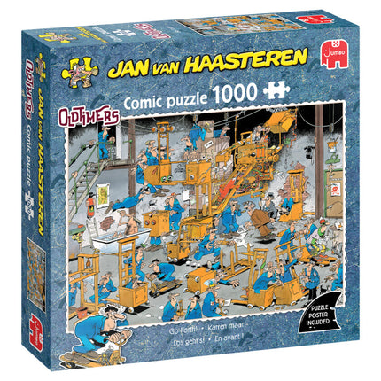 Karren maar - 1000 stukjes - Jan van Haasteren