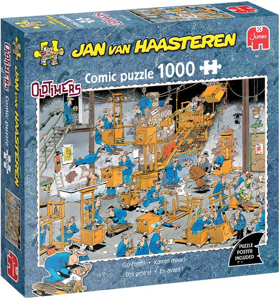 Karren maar - 1000 stukjes - Jan van Haasteren