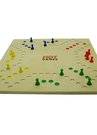 Keezen  Keezen Bordspel 4+6 Personen - houten - uitvoering