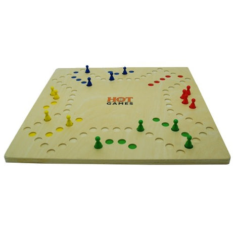 Keezen  Keezen Bordspel 4+6 Personen - houten - uitvoering