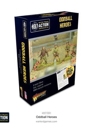 Dit is een foto van het spel Oddball Heroes te koop bij Speldorado Spellenwinkel Delft