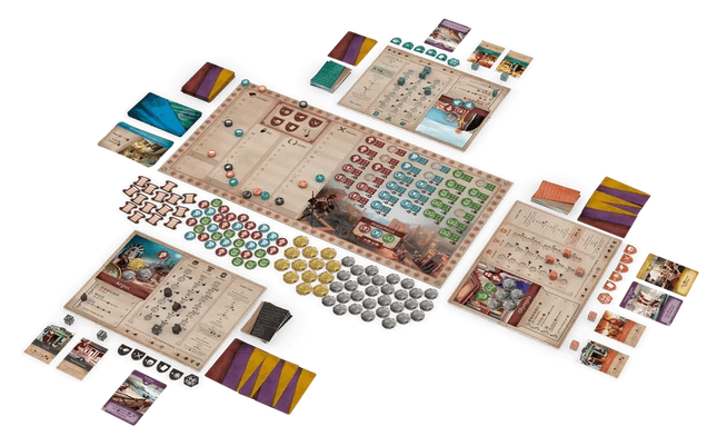 Dit is een foto van het spel Khôra te koop bij Speldorado Spellenwinkel Delft