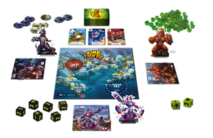 Dit is een foto van het spel King of Tokyo 2.0 NL te koop bij Speldorado Spellenwinkel Delft