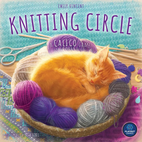 Knitting Circle – gezellig bordspel – 1 tot 4 spelers