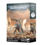 Dit is een afbeelding van het miniatuur Krootox Rider - Tau Empire voor het spel Warhammer, te koop bij Tabletop Miniature Wargames spellenwinkel Speldorado in delft