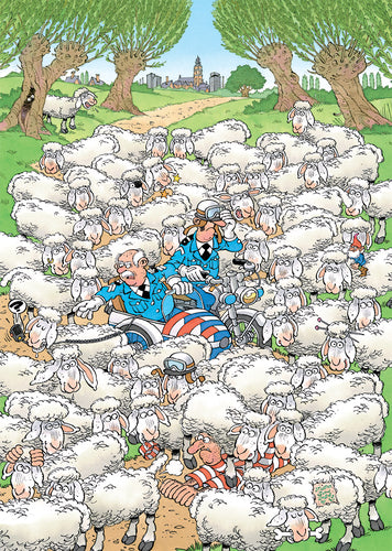 Dit is een foto van het spel JvH Expert 7 Lam Gelegd (500) te koop bij Speldorado Spellenwinkel Delft