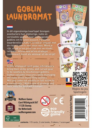 Goblin Landromat – gezellig kaartspel – 2 tot 6 spelers