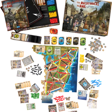 Ticket to Ride Legacy Legendes uit het Westen NL