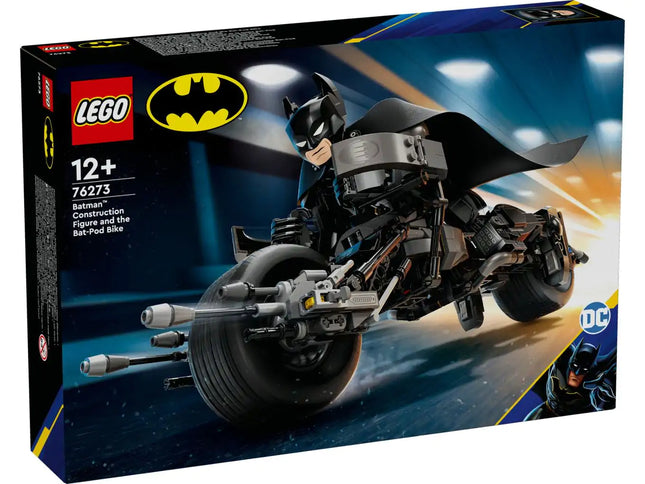 Batman bouwfiguur en de Bat Pod motor 76273 Super heroes