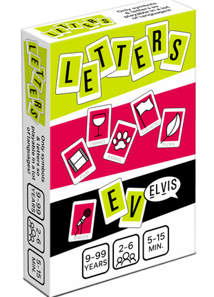 Letters – gezellig kaartspel – 2 tot 4 spelers